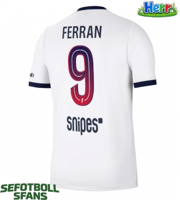 Paris Saint-Germain Ferran Torres #9 Bortatröja 2026-27 Kortärmad